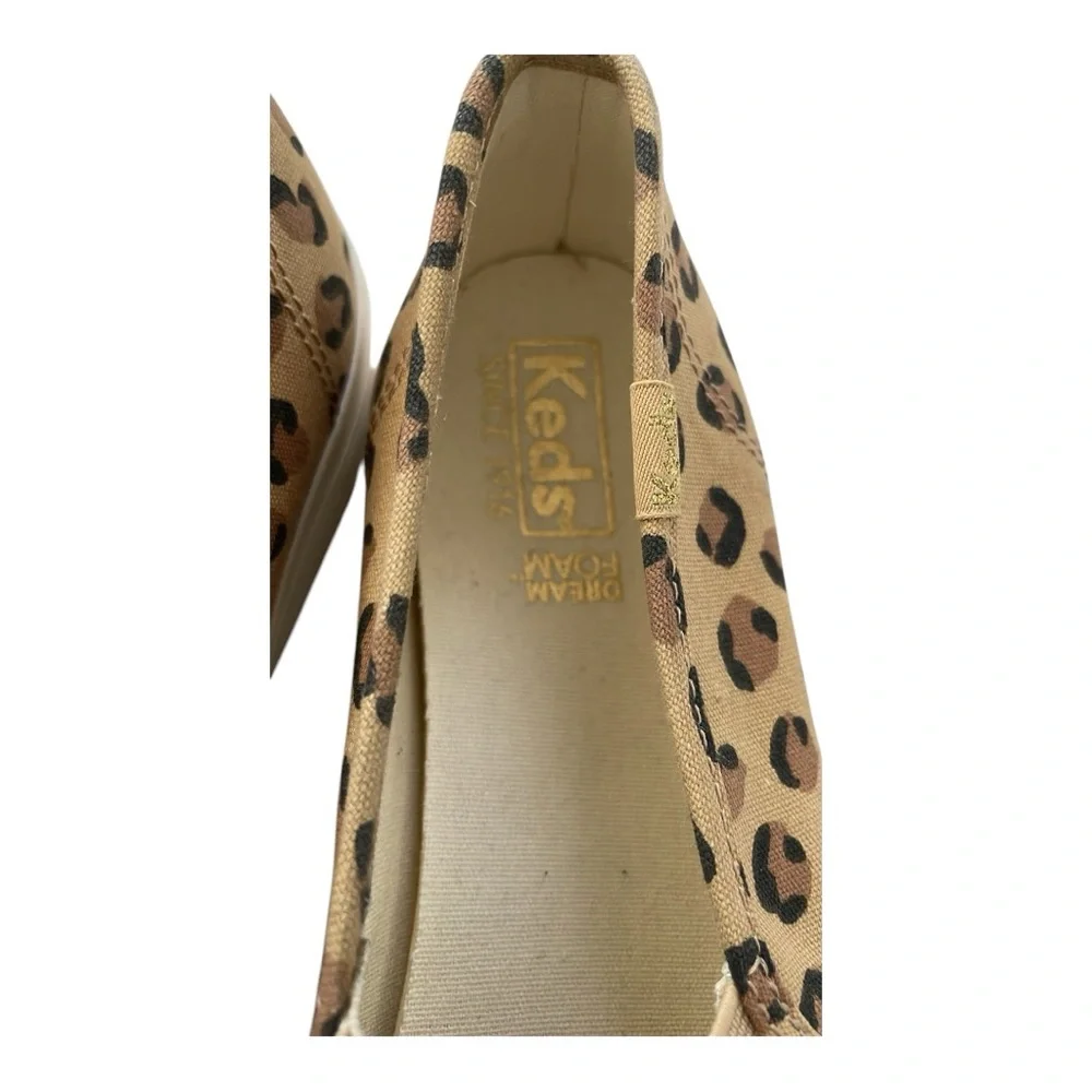 ♥️Keds♥️ Women's Leopard Print Slip-On Sneakers size (7) - Picture 4 of 7